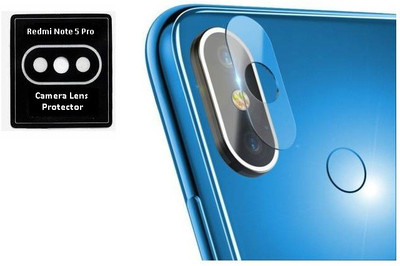 ISAAK Back Camera Lens Glass Protector for Mi Redmi Note 5 Pro(Pack of: 1)