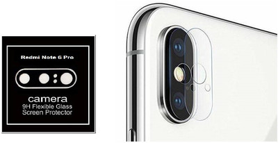 ISAAK Back Camera Lens Glass Protector for Mi Redmi Note 6 Pro(Pack of: 1)
