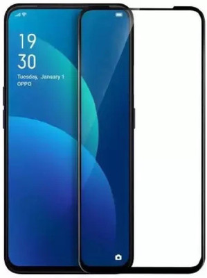 ISAAK Edge To Edge Tempered Glass for Realme X, Realme X Full Glue 11D(Pack of 1)