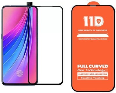 ISAAK Edge To Edge Tempered Glass for Vivo V15 Pro, Vivo V15 Pro Full Glue 11D(Pack of 1)