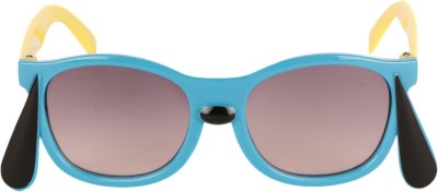 AMOUR Wayfarer Sunglasses(For Boys & Girls, Violet)