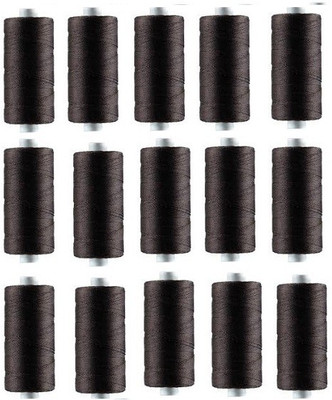 Aapal Collection Black Thread(300 m Pack of15)