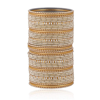 YOUNG FOREVER Aluminum Bangle Set