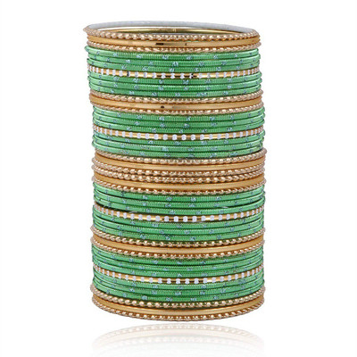 YOUNG FOREVER Aluminum Bangle Set