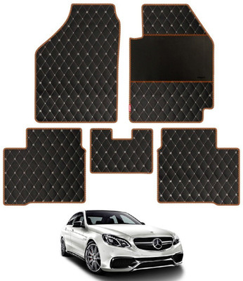 elegant Leatherite Standard Mat For  Mercedes Benz E250(Black, Brown)