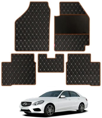 elegant Leatherite Standard Mat For  Mercedes Benz E200(Black, Brown)