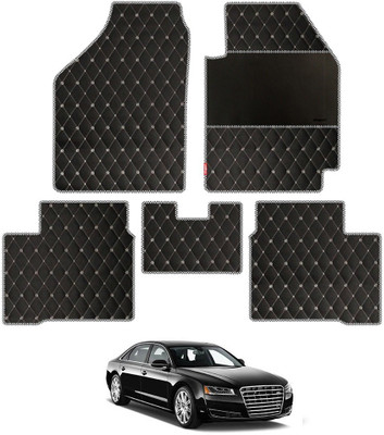elegant Leatherite Standard Mat For  Audi A8(Black, White)