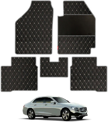 elegant Leatherite Standard Mat For  Mercedes Benz E220(Black, White)
