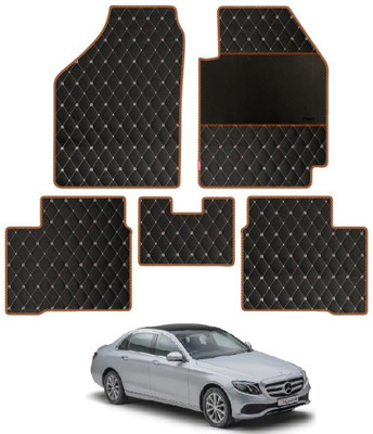 elegant Leatherite Standard Mat For  Mercedes Benz E350(Black, Brown)