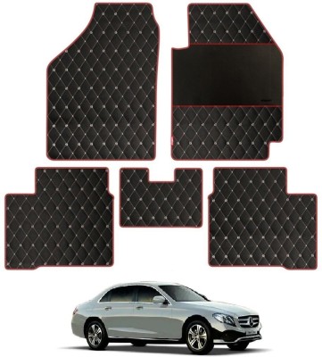 elegant Leatherite Standard Mat For  Mercedes Benz E220(Black, Red)