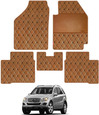 elegant Leatherite Standard Mat For  Mercedes Benz ML250(Brown)