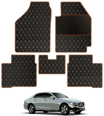 elegant Leatherite Standard Mat For  Mercedes Benz E220(Black, Brown)