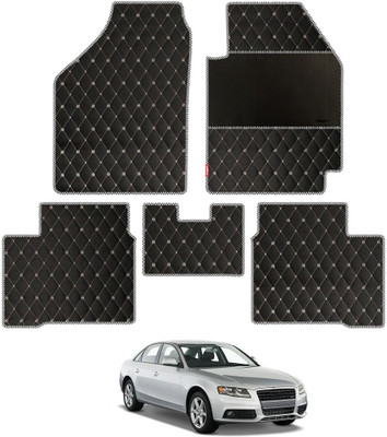 elegant Leatherite Standard Mat For  Audi A4(Black, White)