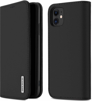 Vodex Flip Cover for Apple iPhone 11 II Apple iPhone 11 (6.1 inch)(Black, Dual Protection)