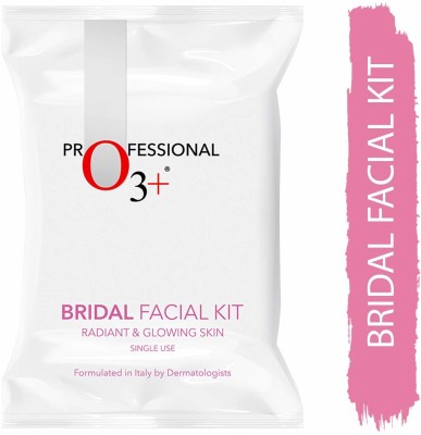 O3+ Bridal Facial Kit for Radiant & Glowing Skin - Suitable for All Skin Types(10 x 12 g)
