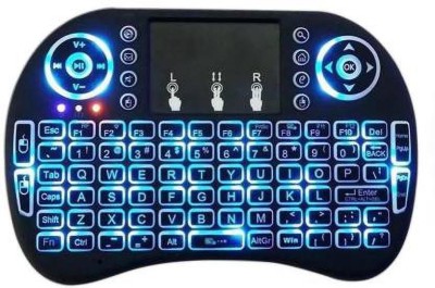 LipiWorld Backlit Mini Wireless Keyboard Wireless Gaming Keyboard(Black)