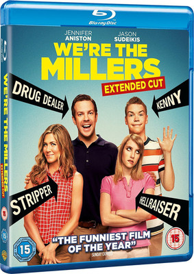 We're the Millers - Extended Cut (Blu-ray + Ultraviolet) (Region Free + Slipcover + Fully Packaged Import)(Blu-ray English)