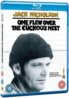 One Flew Over The Cuckoo's Nest (WB 1975 Iconic Moments Film + Winner of 5 Academy Awards Including Best Picture) (Slipcase Packaging + Region Free + Fully Packaged Import)(Blu-ray English)