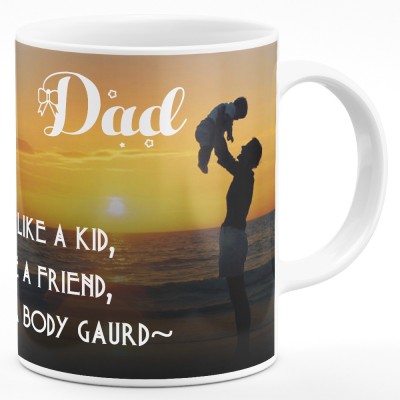 ANDV Quotes Printed For Father's Day Gift (MN-AAAA190FDI) Ceramic Coffee Mug(350 ml)