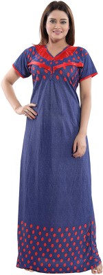 Be You Women Maternity/Nursing Nighty(Blue)