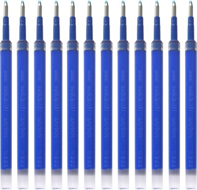 uni-ball NBGK-07 0.7 mm Click Gel Pen Refill | Usable For Click Gel | Waterproof Gel Pen Refill(Pack of 12, Blue)