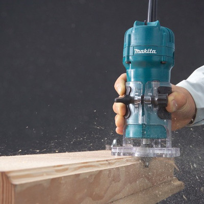 MAKITA 1/4-Inch 4.0-A Laminate Trimmer 3709 Rotary Tool(6 mm)