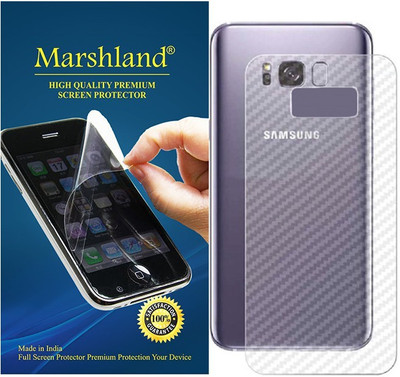 MARSHLAND Back Screen Guard for Samsung Galaxy S8 Plus Carbon(Pack of 1)
