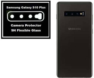 ISAAK Back Camera Lens Glass Protector for Samsung Galaxy S10 Plus(Pack of: 1)