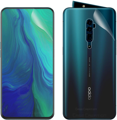 CASE CREATION Front and Back Screen Guard for OPPO Reno 2z(Pack of 2)