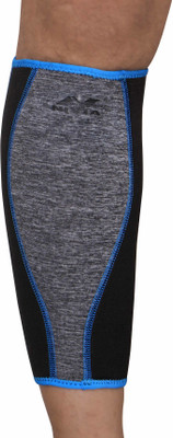 NIVIA Orthopedic Calf Support Knee Support(Grey, Blue)