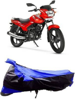 High Quality Waterproof Two Wheeler Cover for TVS(Star City, Blue, Black)