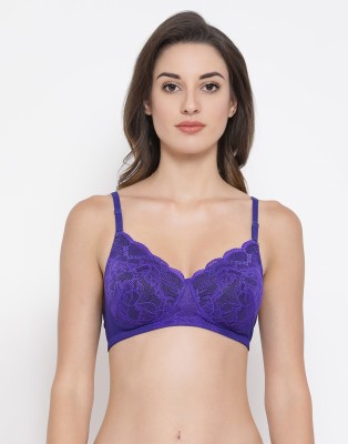 Clovia Women T-Shirt Lightly Padded Bra(Purple)