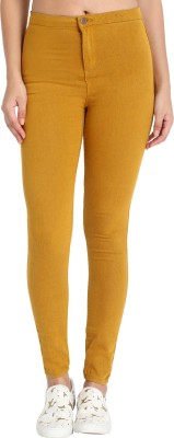KOTTY Regular Women Yellow Jeans
