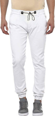 Masterly Weft Slim Men White Jeans
