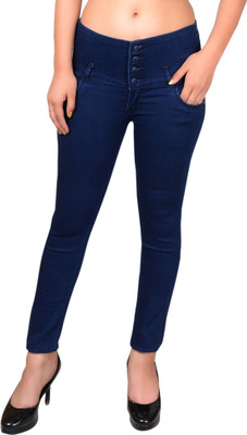 Micky Girls Slim Women Blue Jeans
