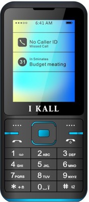 I Kall King Talking, Contact icon and Auto Call Recording(Black & Blue)