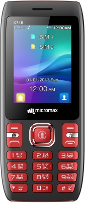 Micromax X746(Black&Red)