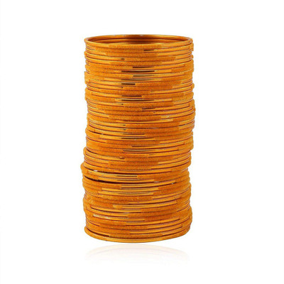 YOUNG FOREVER Metal Bangle Set(Pack of 48)