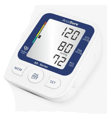 AccuSure AS SERIES AS SERIES Bp Monitor(White)