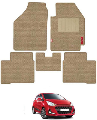 elegant Polypropylene Standard Mat For  Hyundai Grand i10(Beige)