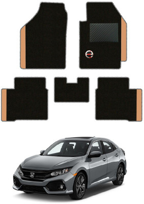 elegant Polypropylene Standard Mat For  Honda Civic(Black, Beige)