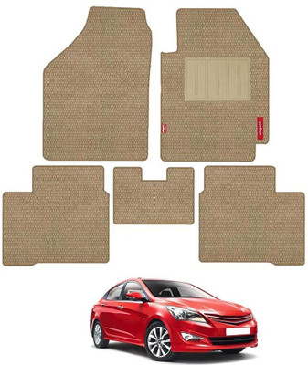 elegant Polypropylene Standard Mat For  Hyundai Verna(Beige)