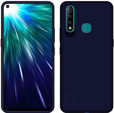 CASE CREATION Back Cover for Vivo Z1 Pro(Blue, Waterproof, Silicon, Pack of: 1)