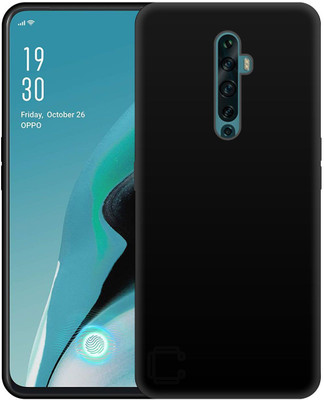 CASE CREATION Back Cover for Oppo RENO 2 6.50-Inch Soft Flexible Back case with smooth finish(Black, Grip Case, Pack of: 1)
