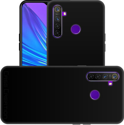 CASE CREATION Back Cover for Samsung A11 Black Case(Black, Dual Protection, Pack of: 1)