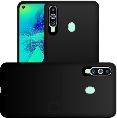 CASE CREATION Back Cover for Samsung Galaxy A60 (6.40-inch) 2019 Perfect Matte Finish Grip Case Cover(Black, Shock Proof, Silicon, Pack of: 1)