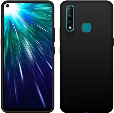 CASE CREATION Back Cover for Vivo Z1 Pro(Black, Waterproof, Silicon, Pack of: 1)