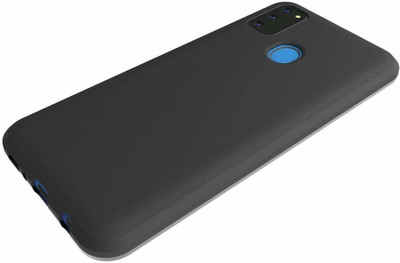 vizo Front & Back Case for Realme C12(Black, Shock Proof)