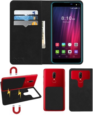 ACM Flip Cover for I Kall K 8 New(Black, Cases with Holder, Pack of: 1)