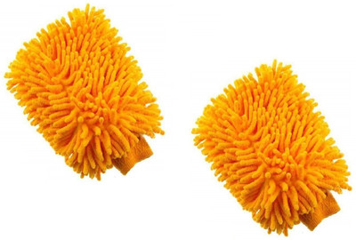 Granny Smith Microfiber Dusting Cleaning Glove for Home Office Kitchen Hotel Wet and Dry Disposable Glove(Free Size)